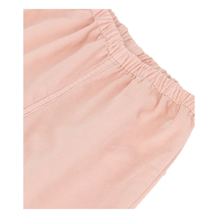 Pantaloni in velluto, in cotone bio, modello: Caramba | Rosa- Immagine del prodotto n°1