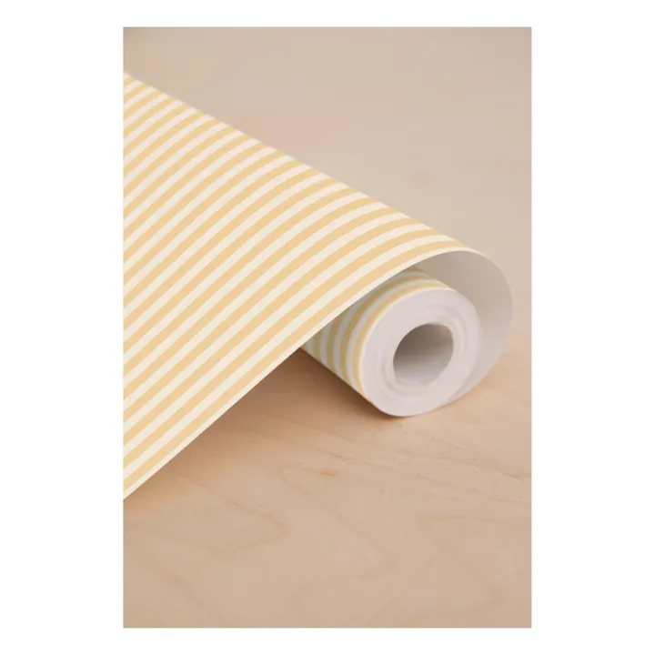 Gustave Wallpaper Roll | Lemon yellow- Product image n°2