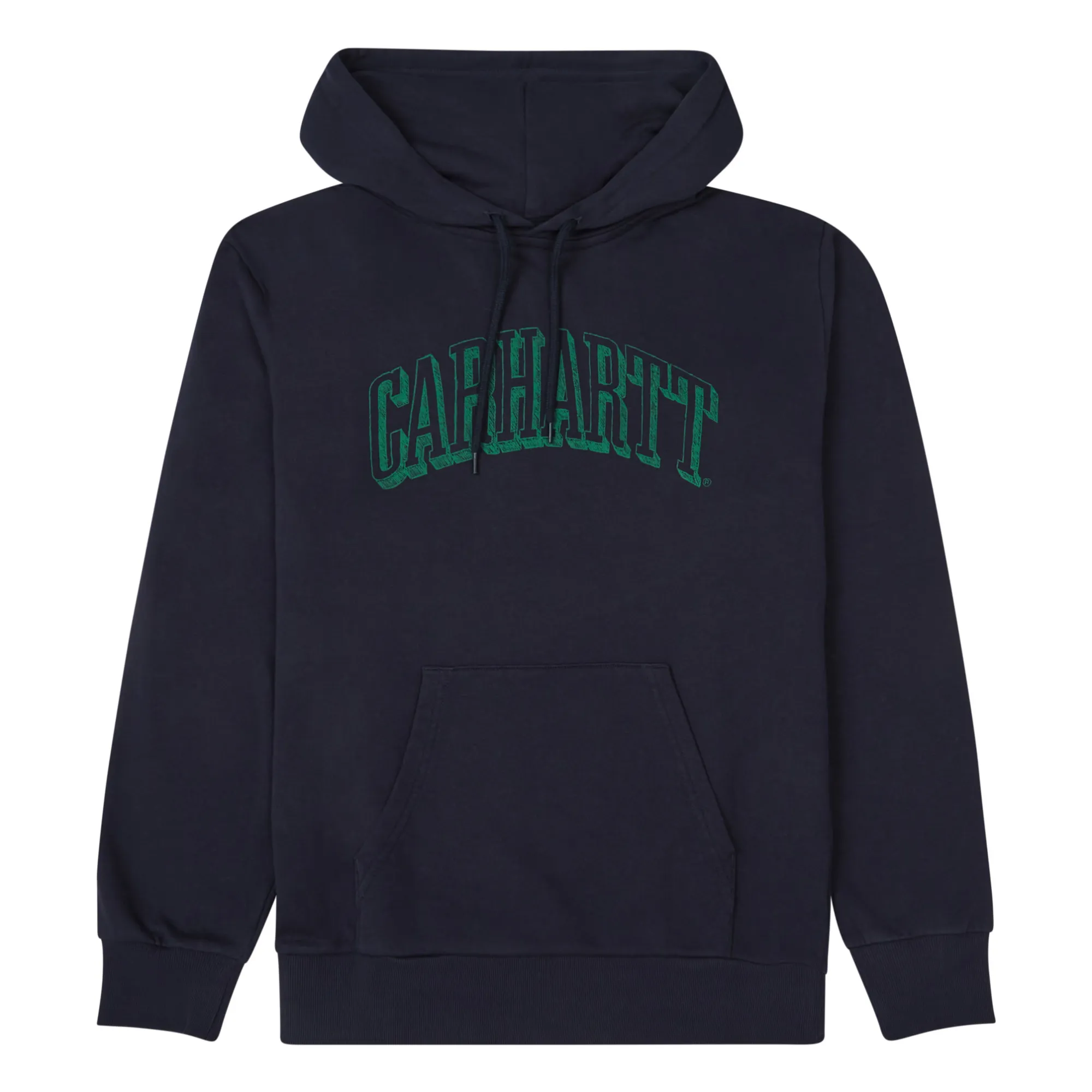 [CARHARTT]★SCRAWL SWEATSHIRT Carhartt WIP - Hoodie Scrawl - Bleu marine | Smallable