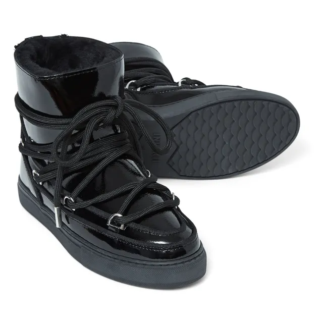 Boots Fourrées Full Leather | Noir