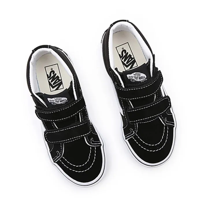 SK8-Mid Reissue Velcro Sneakers | Black- Product image n°3