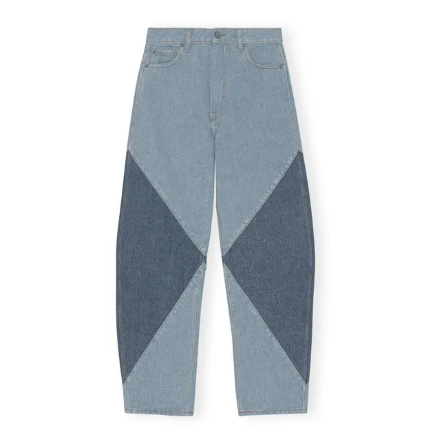 Cutline Organic Cotton Jeans | Light Blue