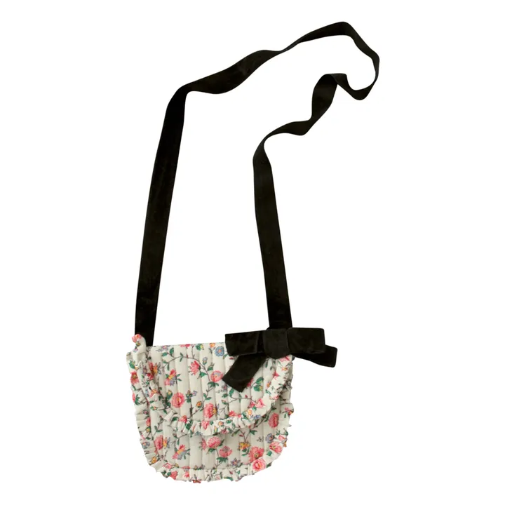 Bolso acolchado floral | Crudo- Imagen del producto n°0