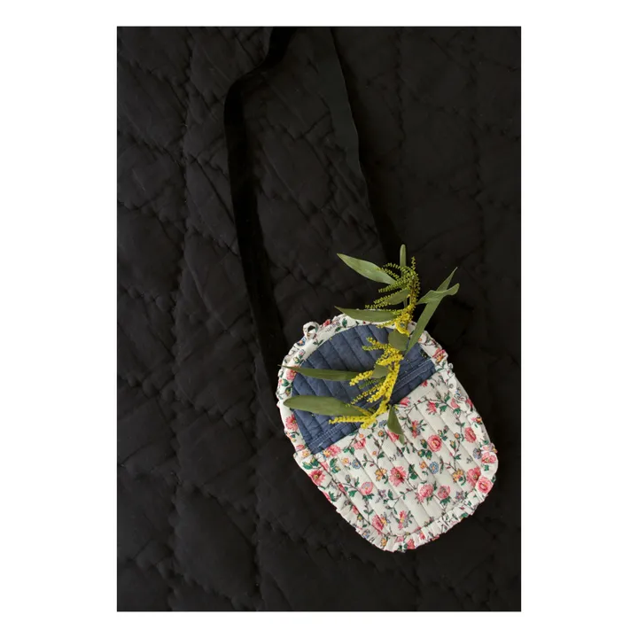 Bolso acolchado floral | Crudo- Imagen del producto n°2