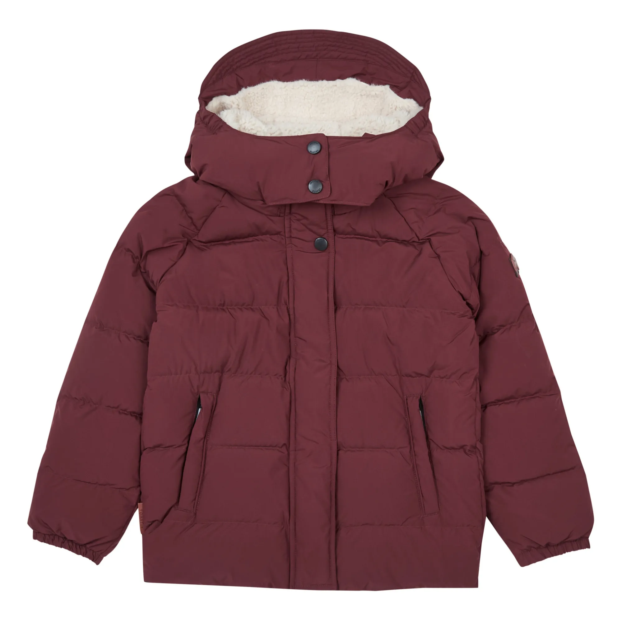 Töastie Burgundy Wïld Explorer Lunar Recycled Down Puffer Jacket