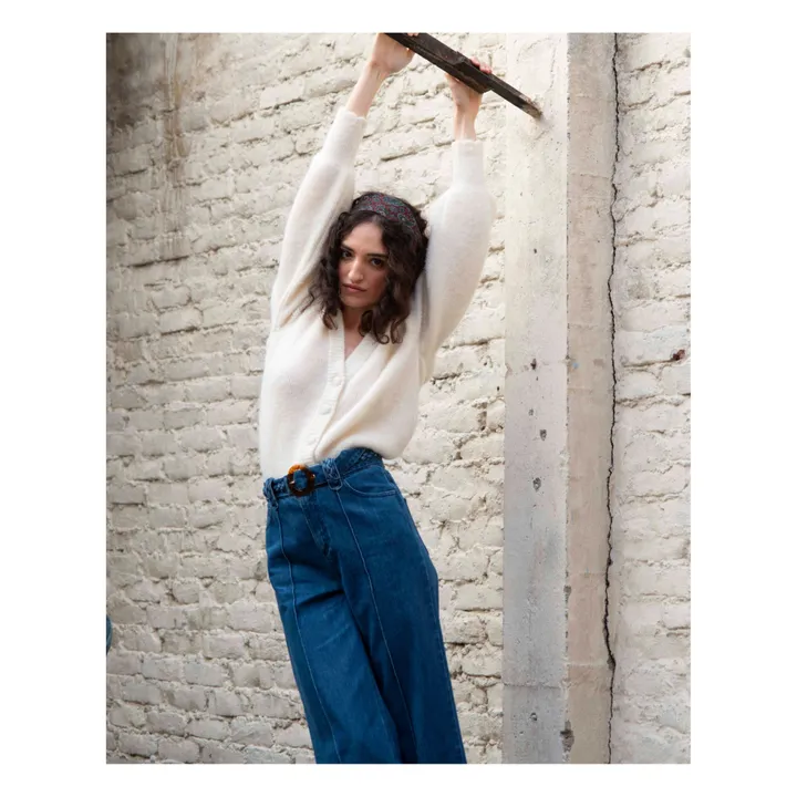 Jean Taille Haute Coton Bio - Collection Femme  | Denim- Image produit n°0