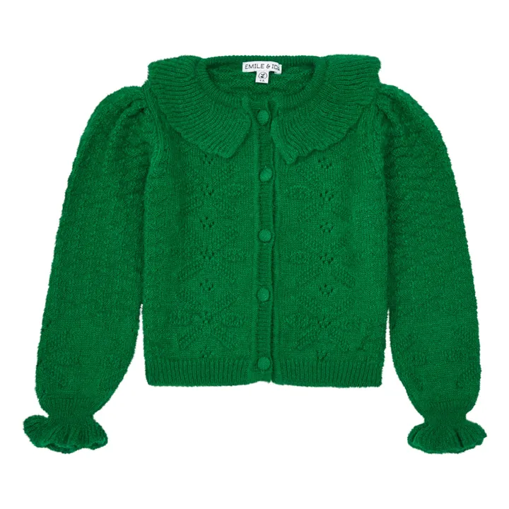 Cardigan | Vert- Image produit n°0