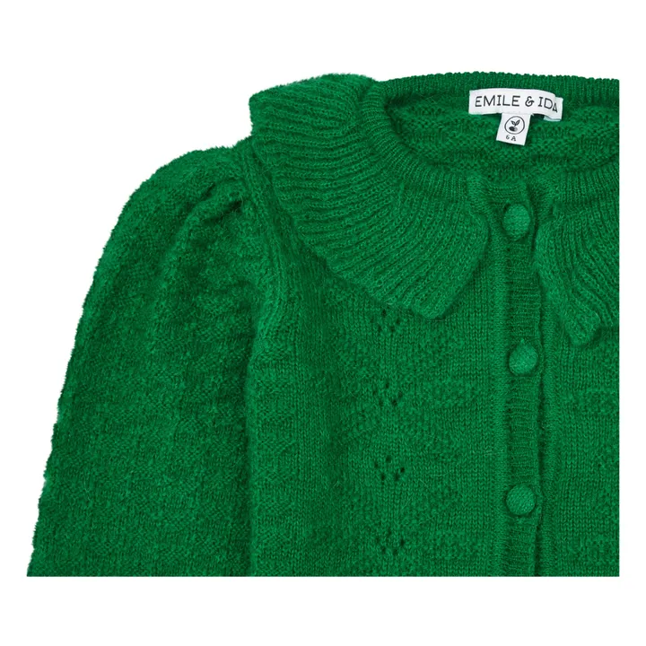 Cardigan | Vert- Image produit n°3