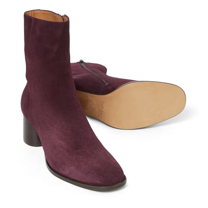 Dea Suede Boots | Brown- Product image n°1