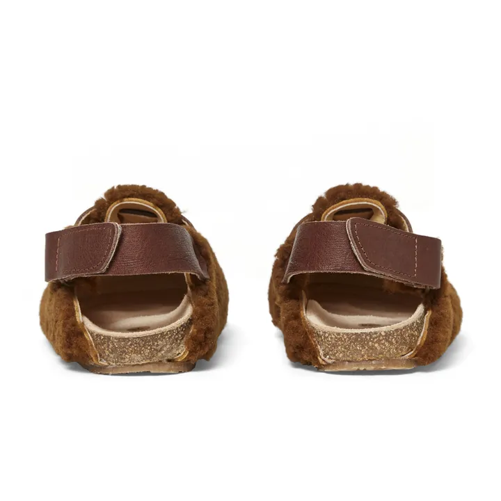 Sabots Shearling | Marron- Image produit n°2