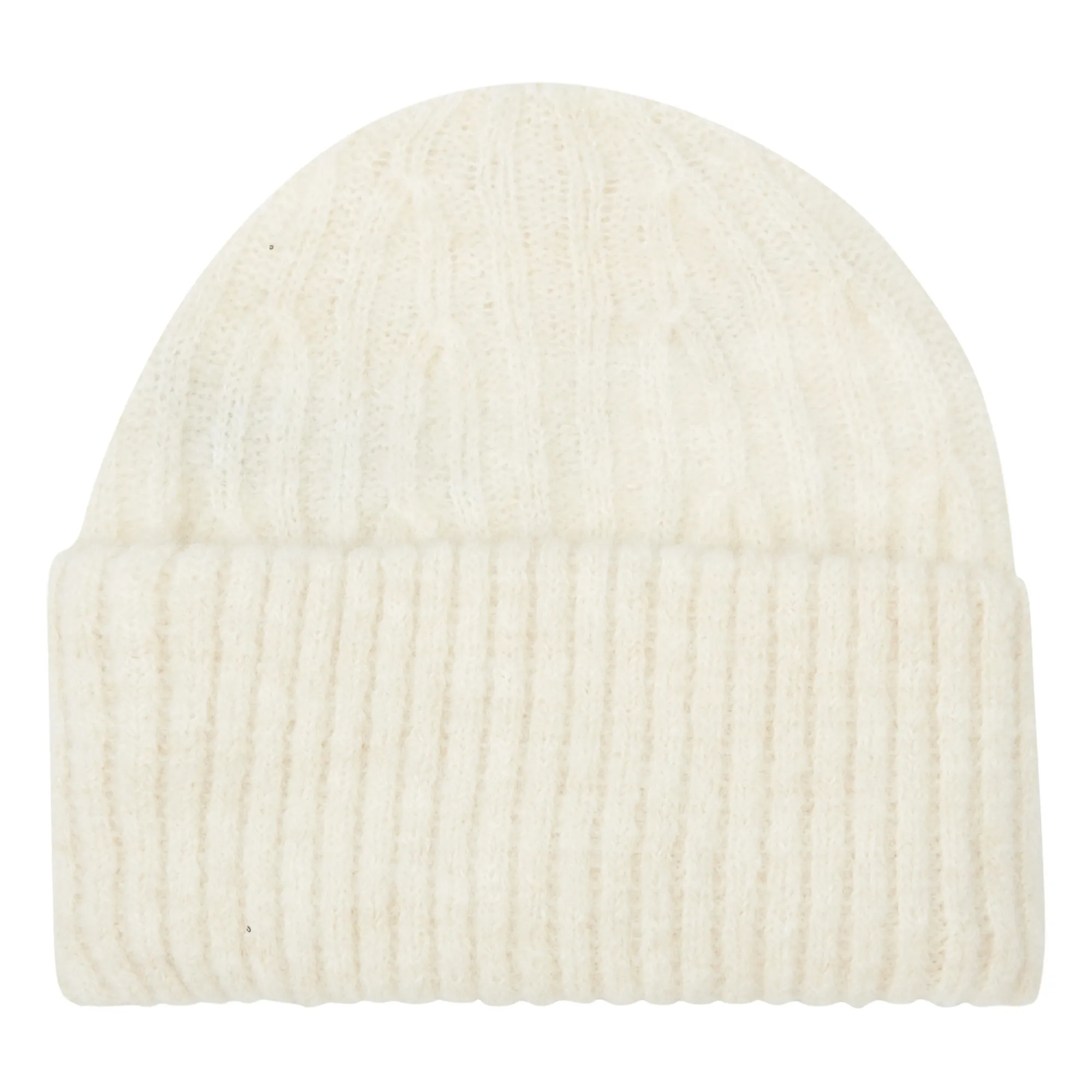 American Vintage Ecru East Alpaca Wool Beanie