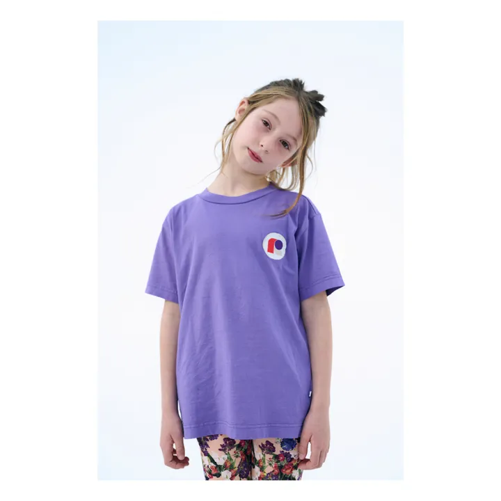 T-Shirt | Violett- Produktbild Nr. 3