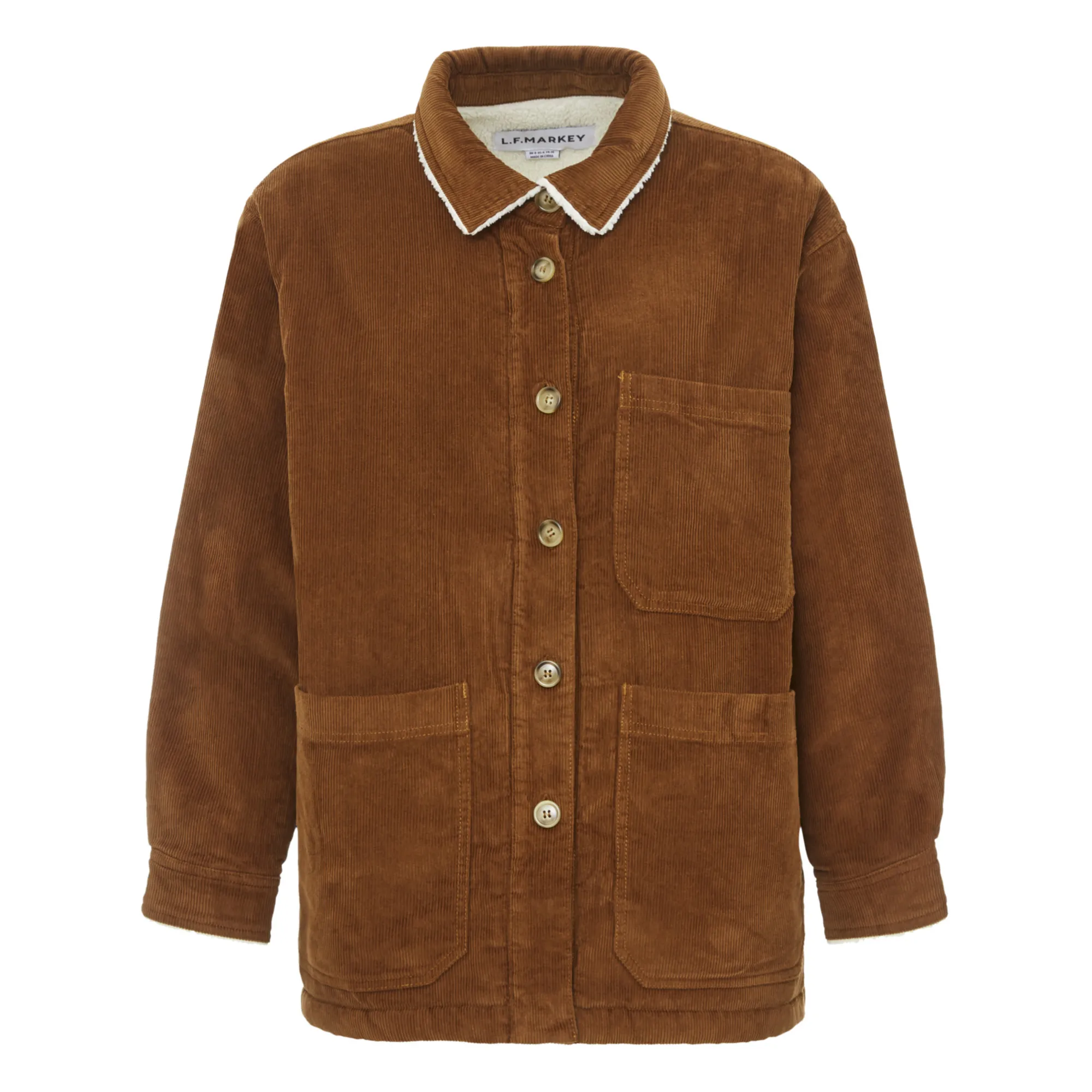 Lf Markey Brown Chore Corduroy Coat