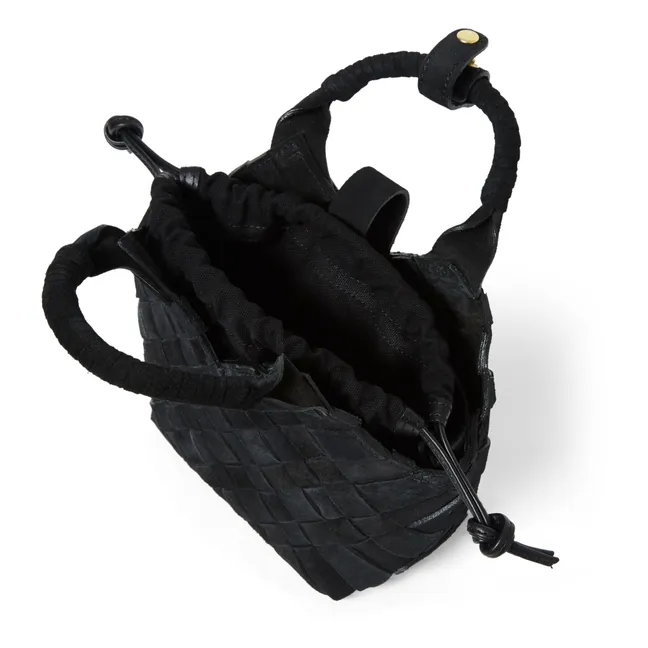 Misu Mini Suede Bag | Black