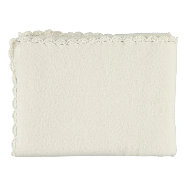 Merino Wool Blanket | Ivory