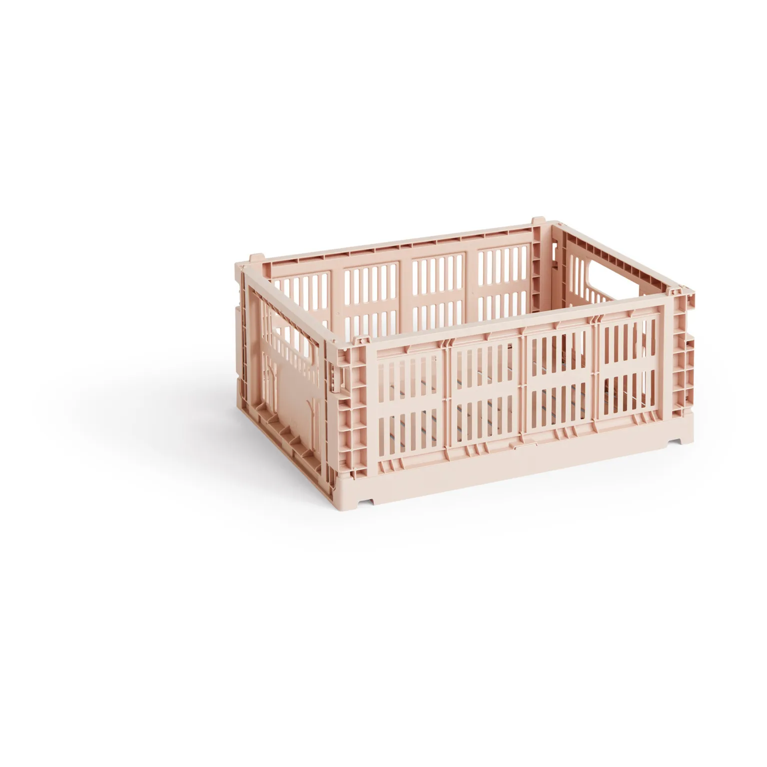 Hay Powder Pink 100% Recycled Collapsible Crate