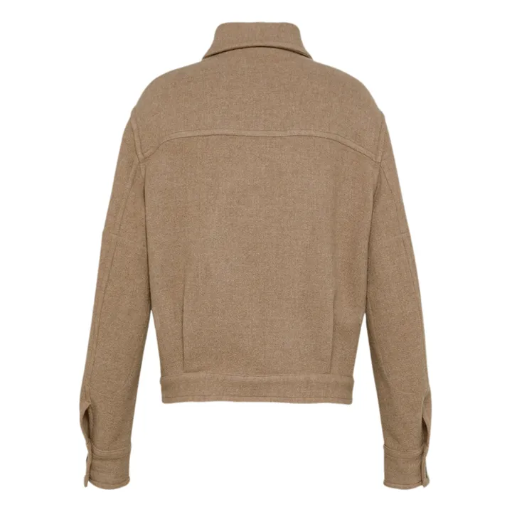 Blouson Laine | Beige- Image produit n°5