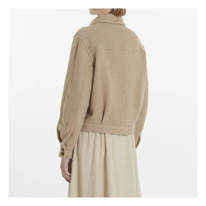 Blouson Laine | Beige- Image produit n°3