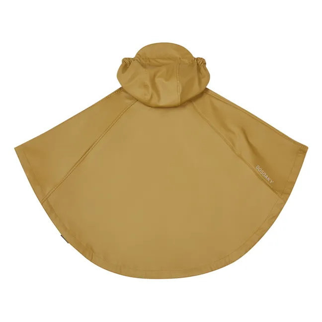 Crouching Tiger Waterproof Cape | Camel
