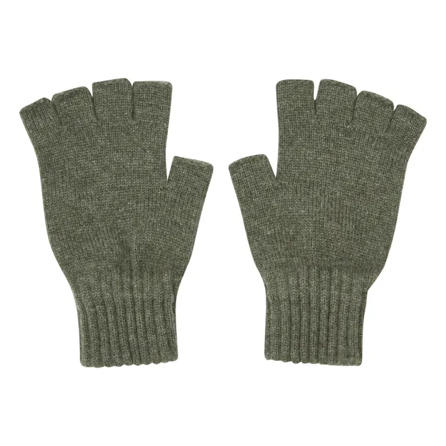 Merino Mittens | Khaki