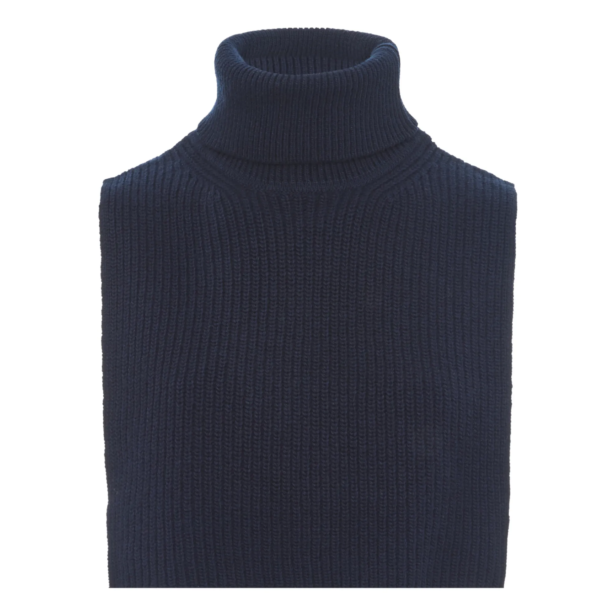 Forte Forte Midnight Blue Virgin Wool Collar