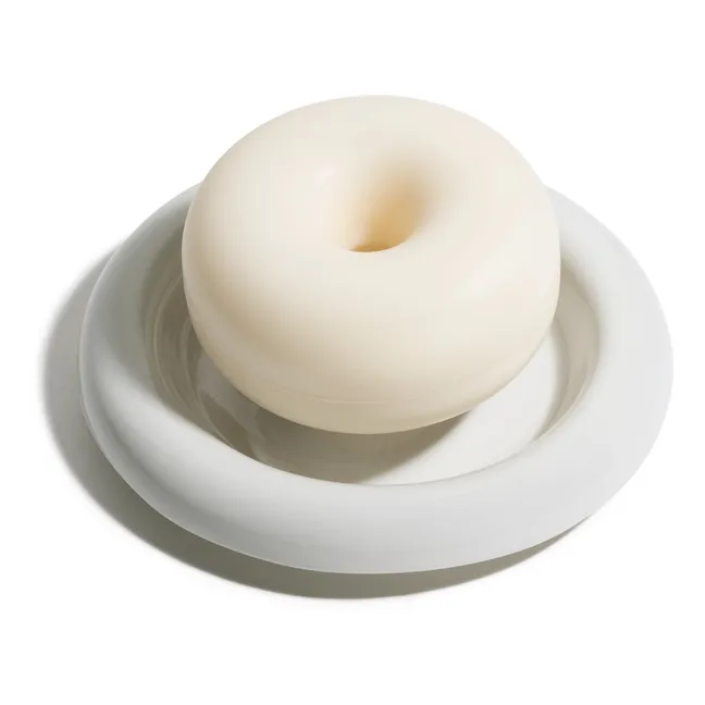 Porte-savon en porcelaine Halo | Blanc