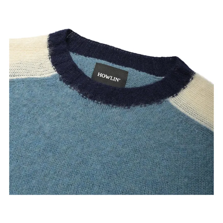 Pullover Coco Crystal Wolle | Blau- Produktbild Nr. 1