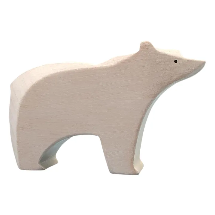 Figurita de madera Oso polar- Imagen del producto n°0