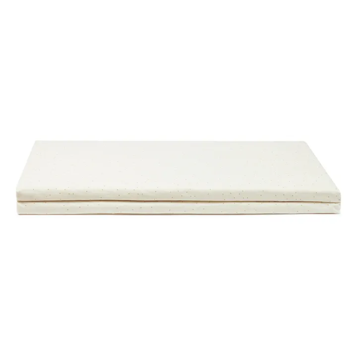 Faltbare Bodenmatratze aus Bio-Baumwolle Bebop | Weiß- Produktbild Nr. 4
