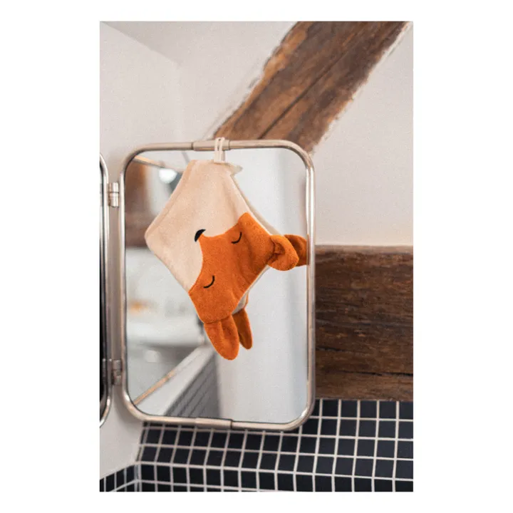 Gaspard Wash Glove | Orange- Product image n°7