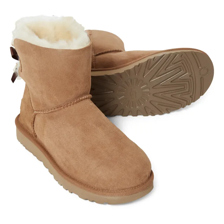 Boots Mini Bailey Bow II Fourrées | Caramel- Image produit n°1