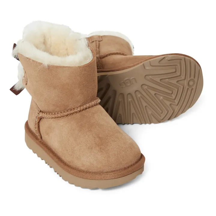 Mini Bailey Bow II Lined Boots | Camel- Product image n°1