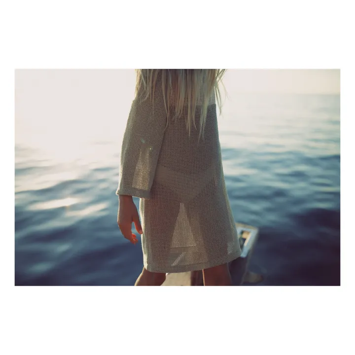 Vestido de ganchillo Pippa | Salvia- Imagen del producto n°12