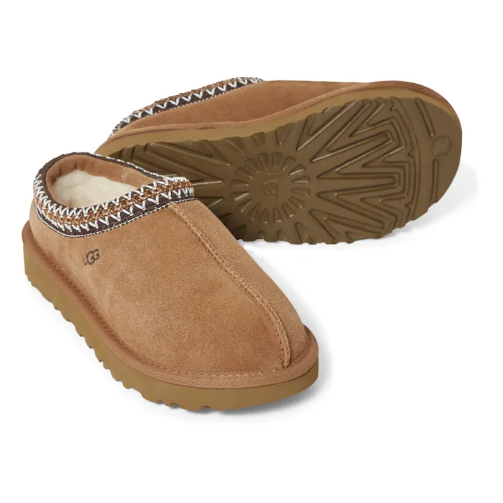 Tasman Lined Slippers | Camel- Product image n°1