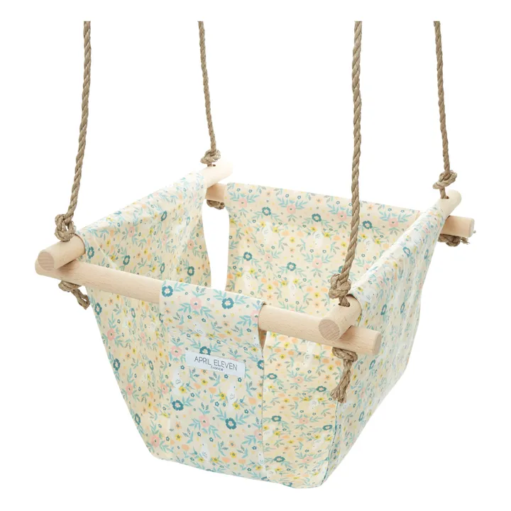 Columpio para bebé de algodón con estampado de flores - Imagen del producto n°3
