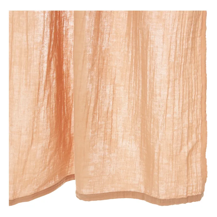 Rideau Dili en voile de coton | Beige rosé- Image produit n°2