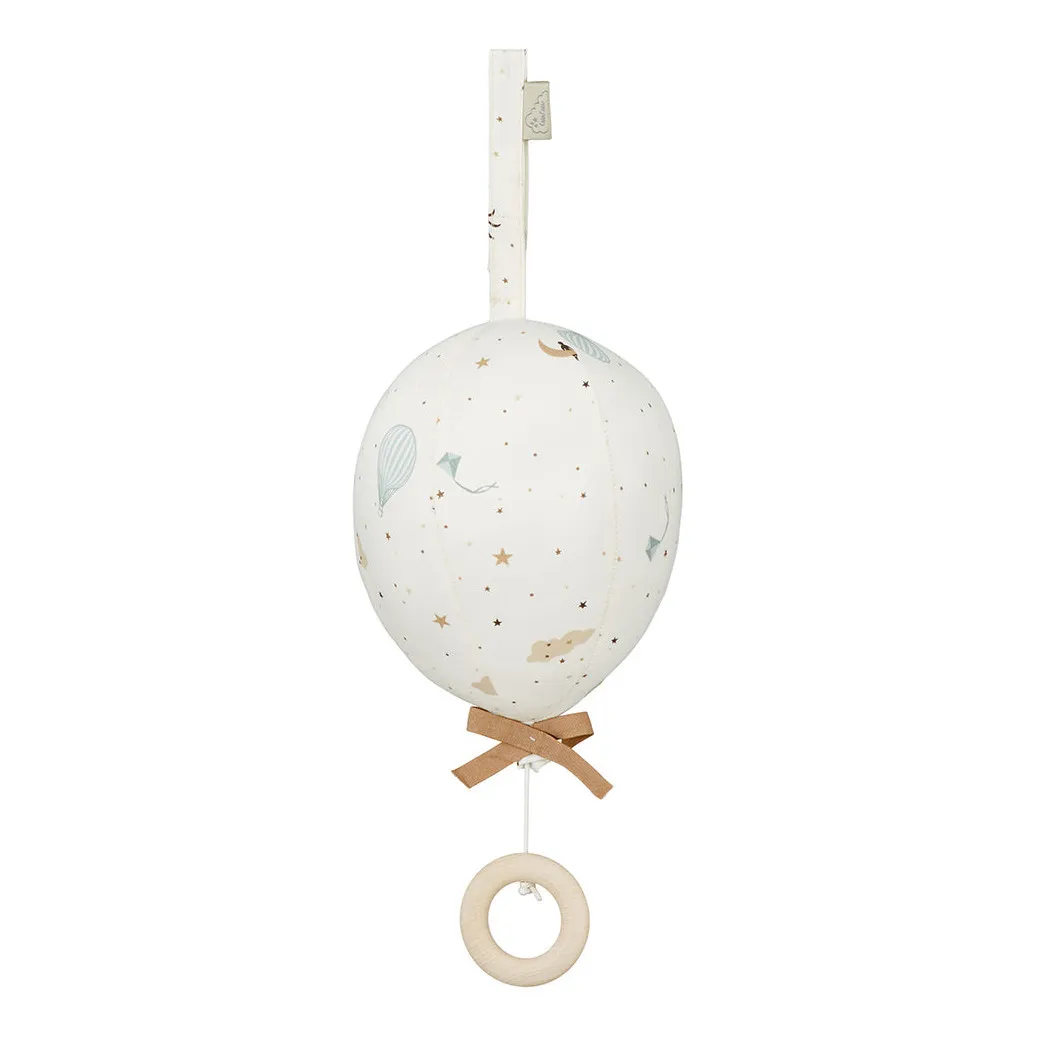 Cam Cam Multicoloured Dreamland Organic Cotton Musical Balloon Mobile