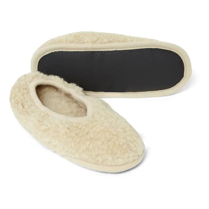 Chaussons Ballerina - Collection Adulte | Ecru- Image produit n°1