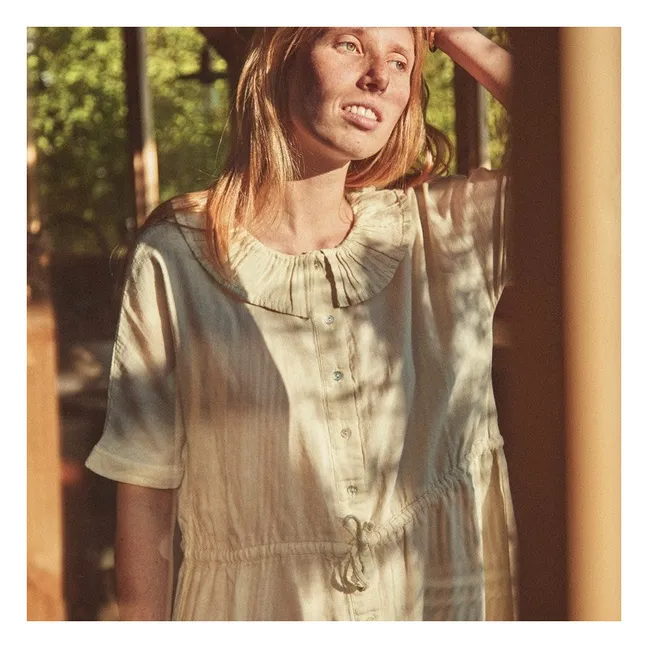 Vestido Camarine - Colección Mujer  | Crema