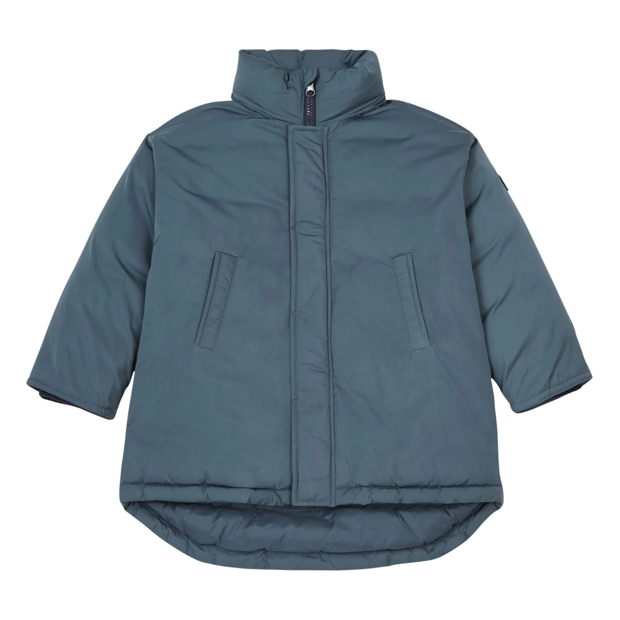 Petit Bateau Grey Carpe Puffer Jacket