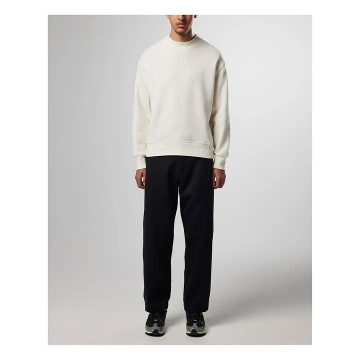 【関税込み】NN07 グレー Briggs 3503 スウェットシャツ NN.07 - Briggs Mock 3503 Sweatshirt - Cream | Smallable