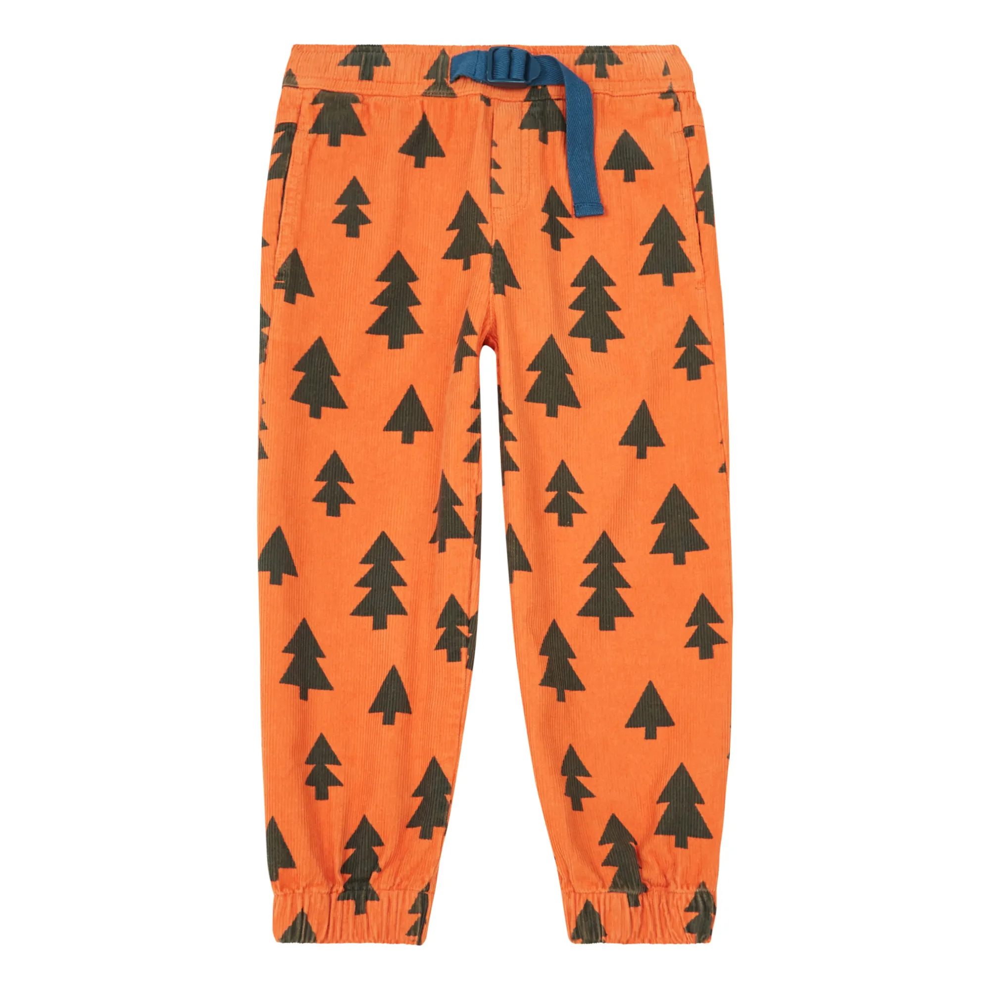 Stella Mccartney Kids Orange Organic Cotton Tree Trousers