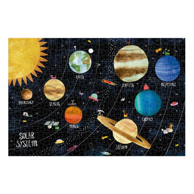 Micro puzzle: "Alla scoperta dei pianeti" - 600 pezzi