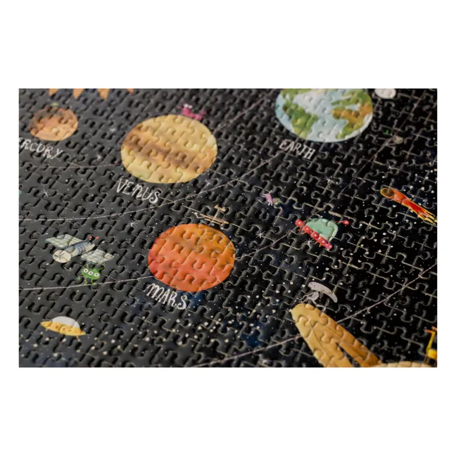 Micro puzzle Descubre los planetas - 600 piezas