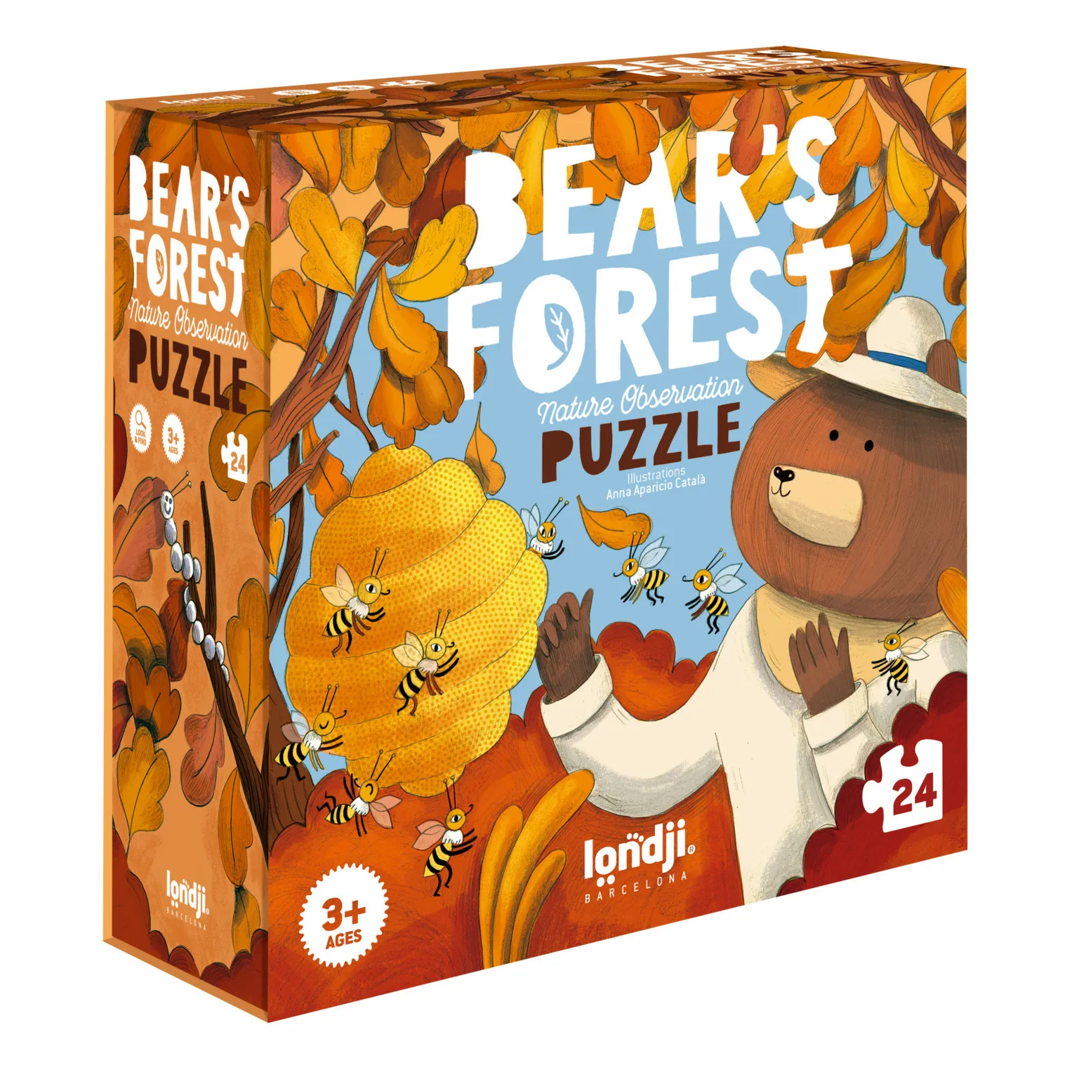 Londji Multicoloured 'Bear's Forest' Puzzle