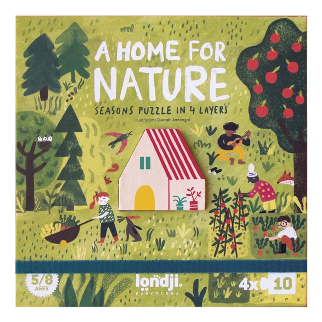 Puzzle, modello: "A home for nature"