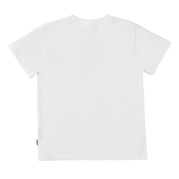T-Shirt cotone organico Peace | Ecru- Immagine del prodotto n°2