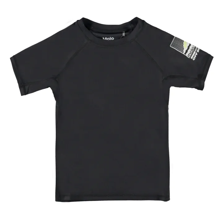 T-Shirt UV-Schutz kurzärmelig Neptun | Schwarz- Produktbild Nr. 0