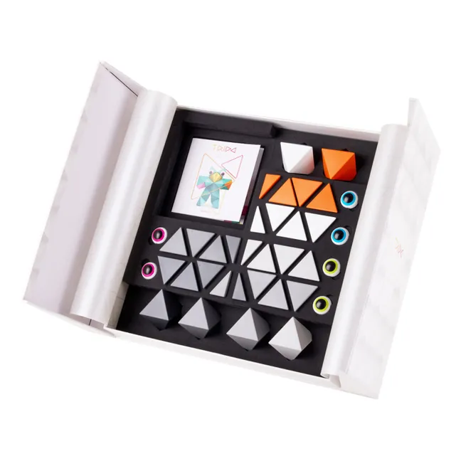 Greyscale Magnetic Construction Set - 36 Pieces