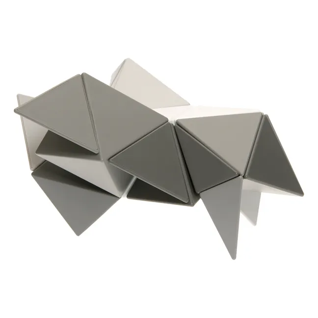 Greyscale Magnetic Construction Set - 24 Pieces